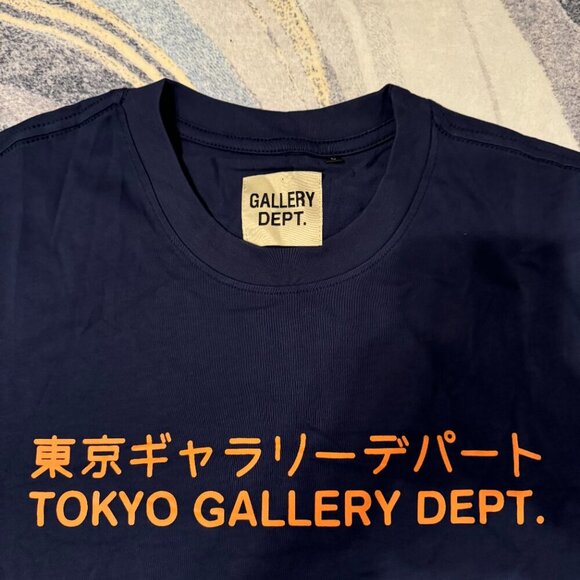 Gallery Dept Tokyo Blue Tee Mens Size Large - Picture 2 of 3